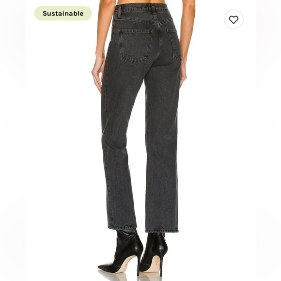 Agolde Mid Rise Relaxed Boot - Picture 3 of 7